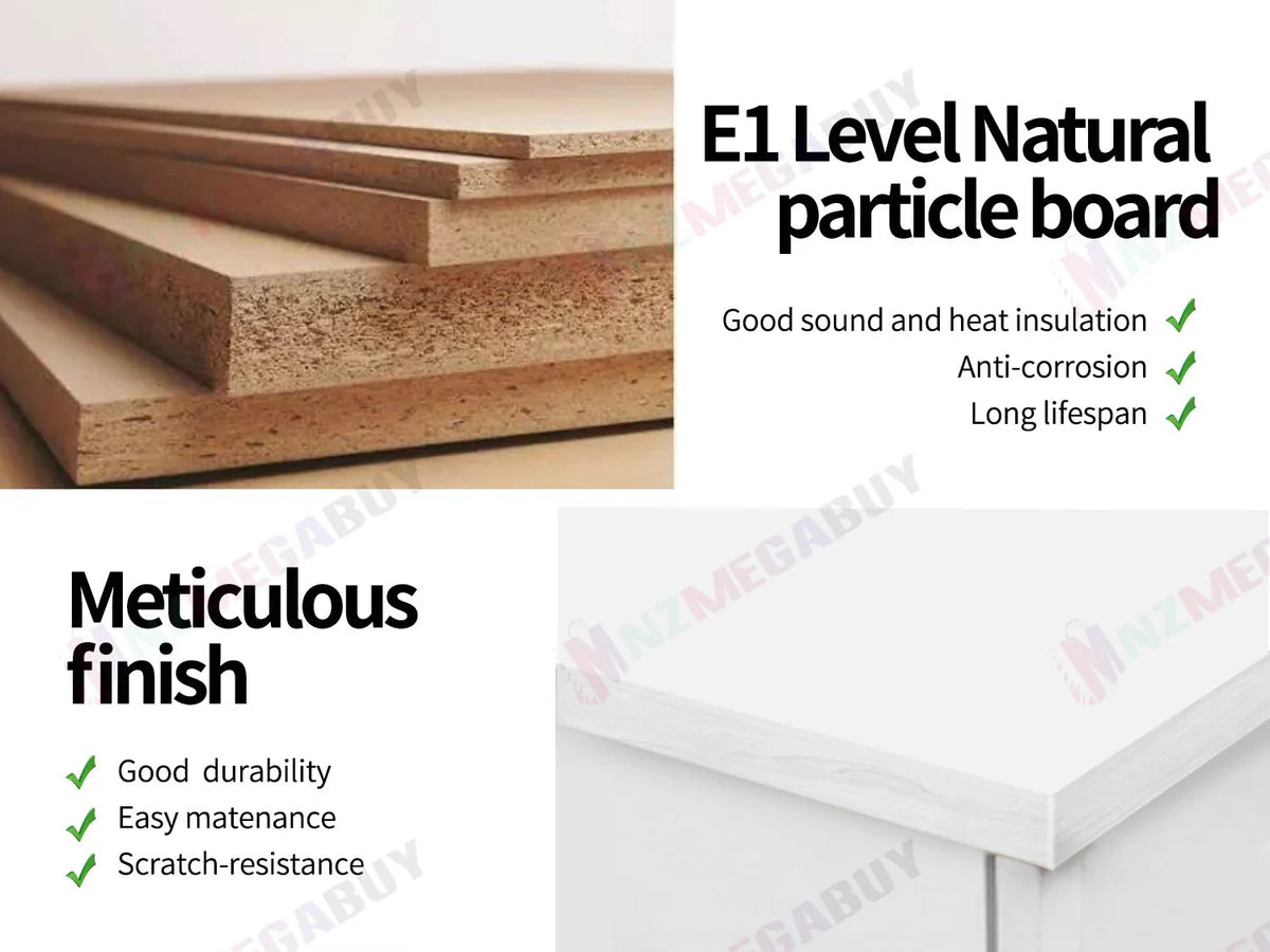 COMPUTER DESK PURE WHITE (120*60*72H) ZZ102