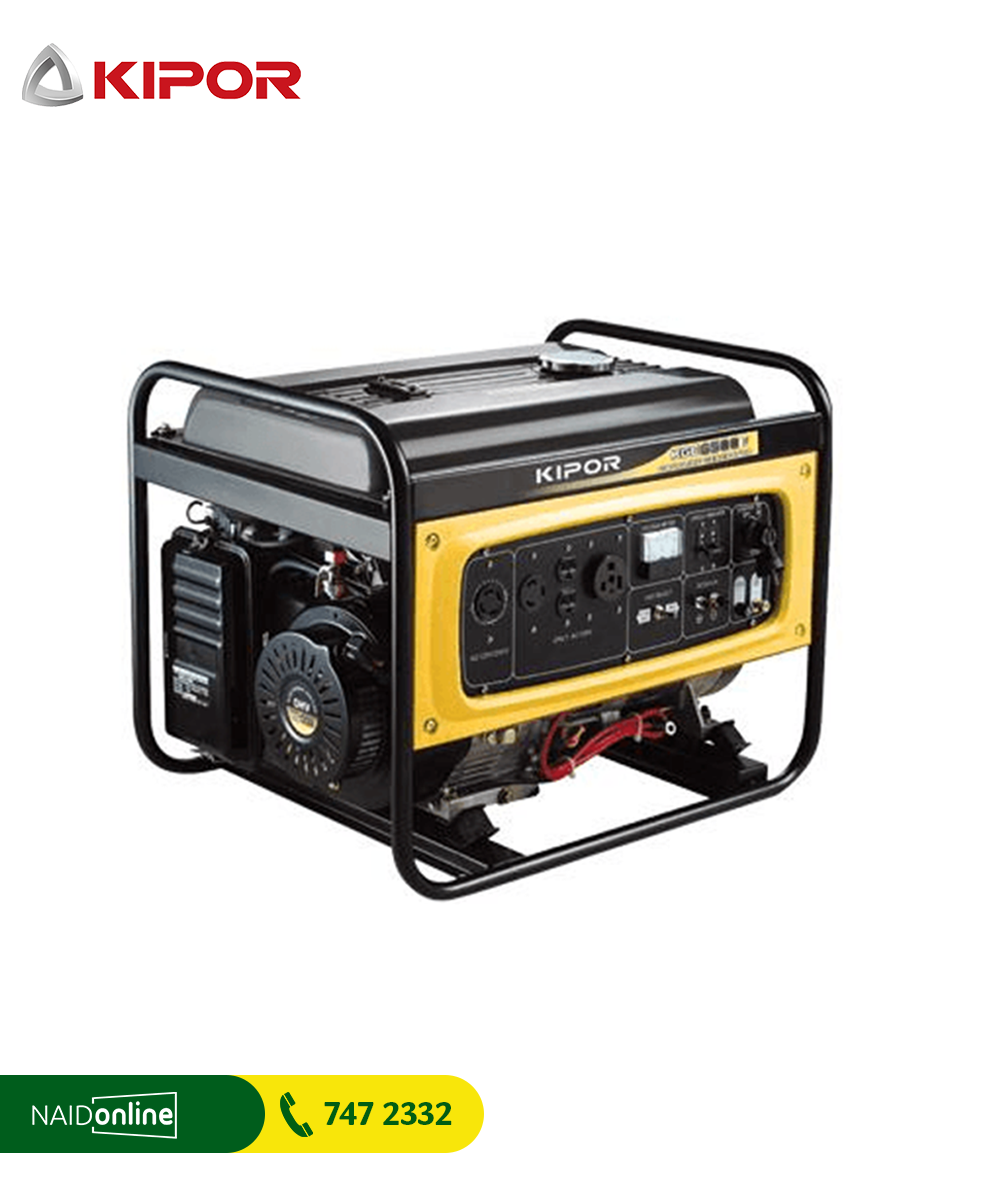 KIPOR PETROL GENERATOR 5KVA KGE 6500E