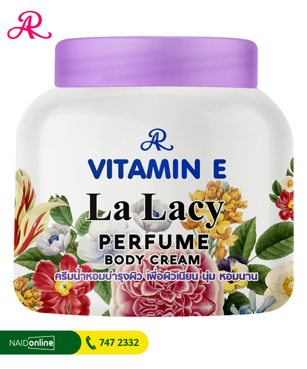 AR Vitamin E La Lacy Perfume Body Cream 200g