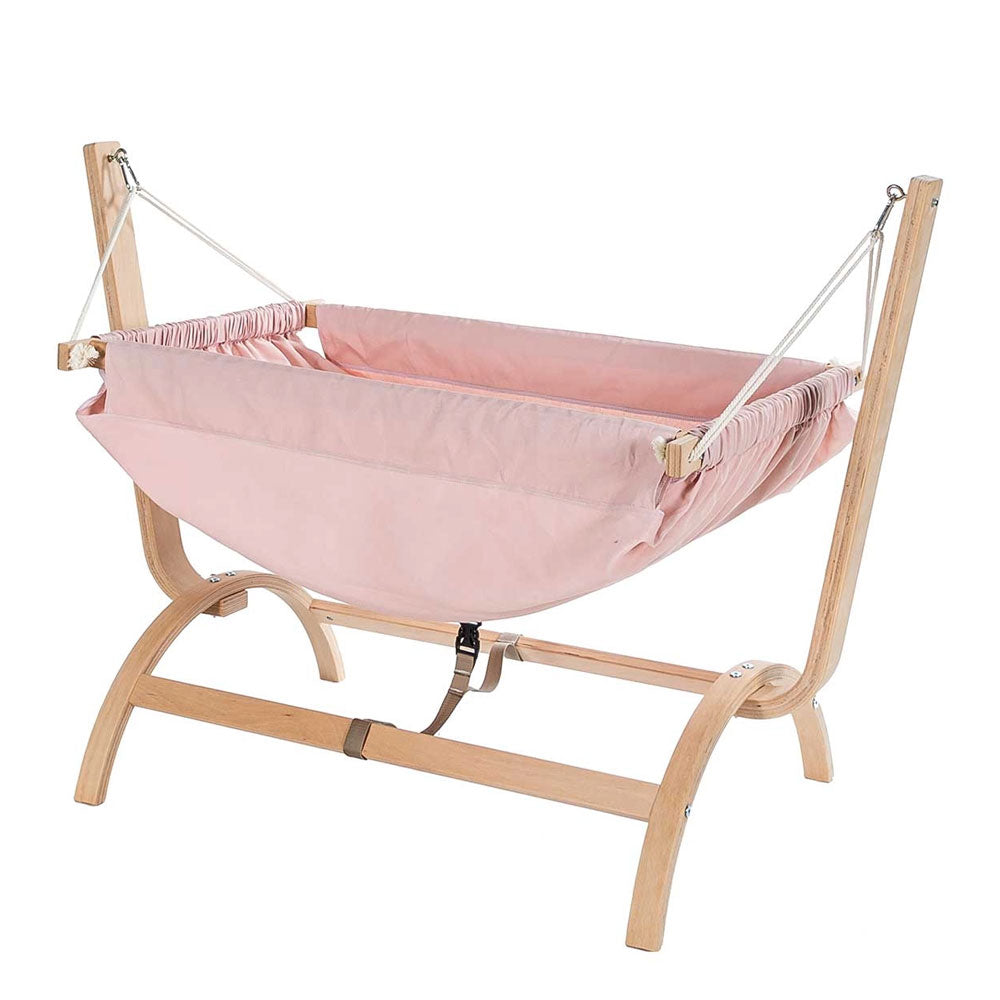 Babycom luxery hammock cradle, pink, 70X46 (BB4-159) made in eu