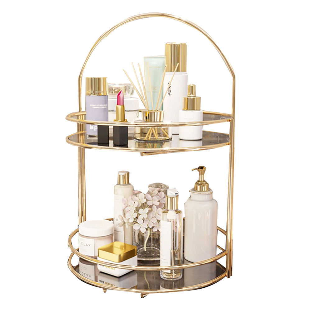 Bi̇no bathroom organizer two-tier 40 cm (BN7-124)