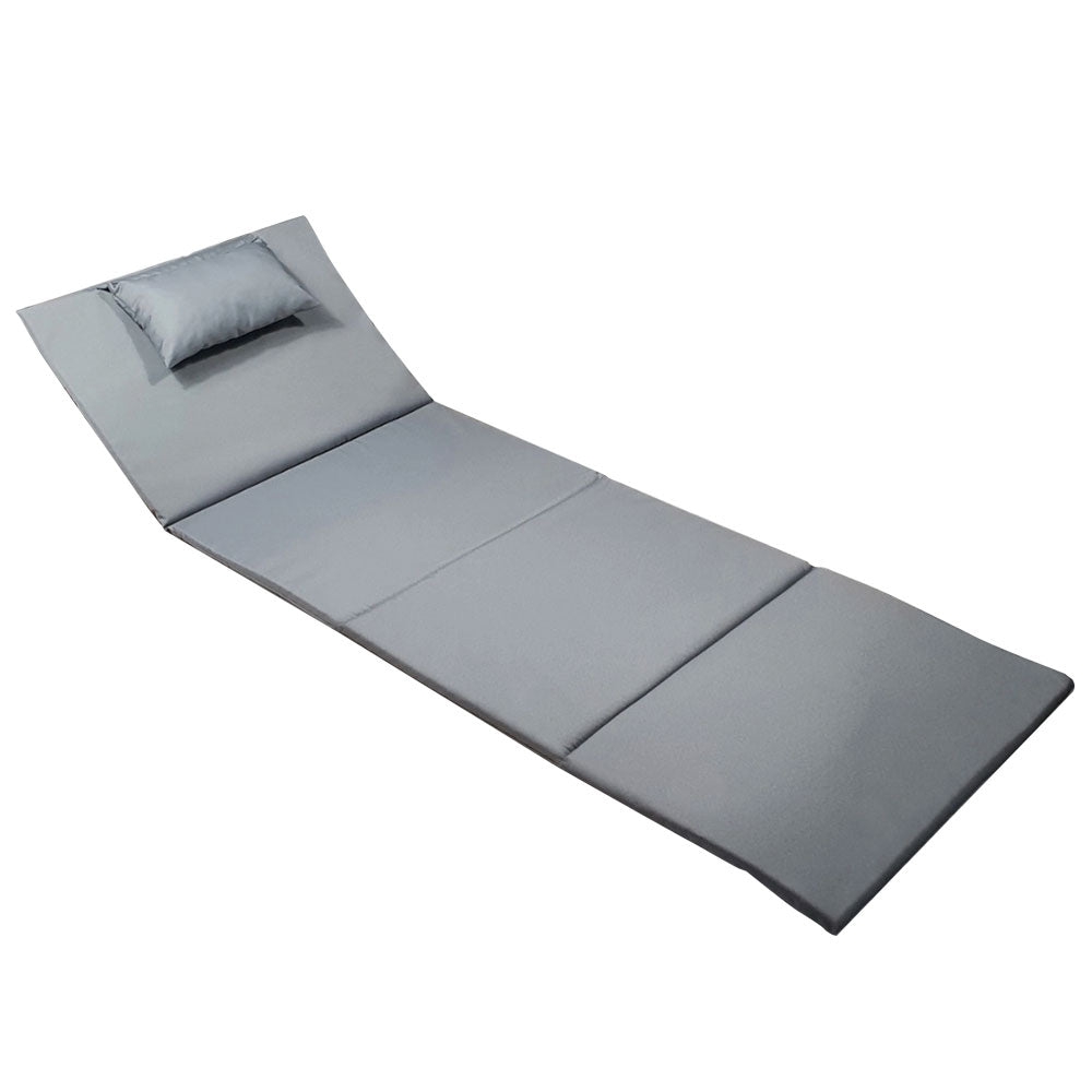 Bysay portable folding bag cushion mat, gray (SY4-557)