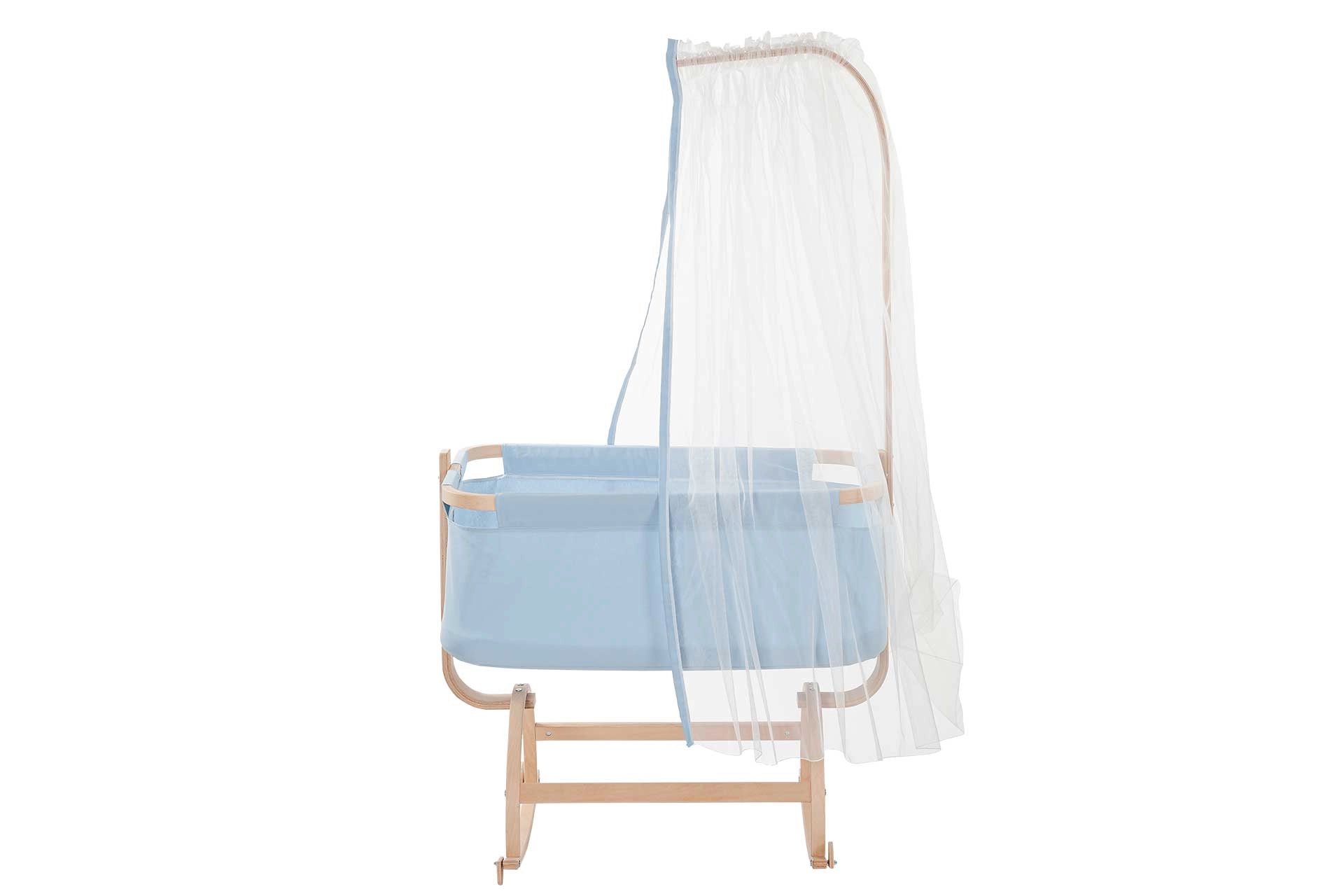 Babycom vega rocking cradle, pink, 46x82 (BB4-167) / made in eu