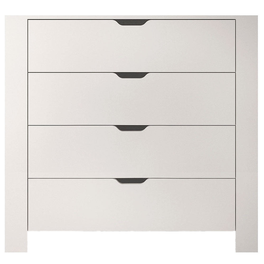 Duru dresser, 4 drawers, white (DM2-124) / made in eu