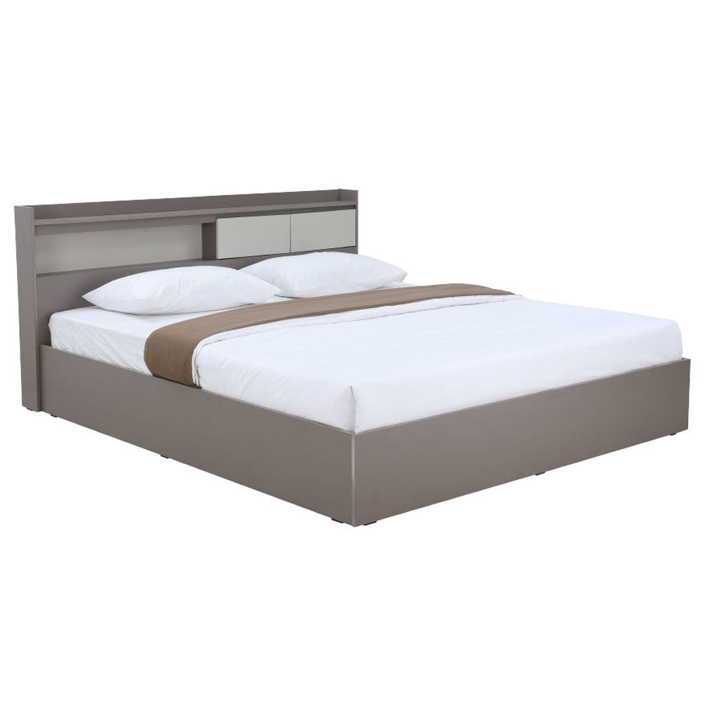 MELODIAN Bedroom Set 5 ft. (Bed, 4 D-Wardrobe, D-Table) - White (Copy)