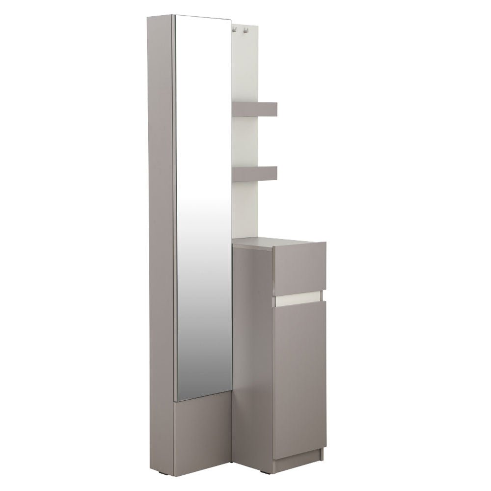 MELODIAN Bedroom Set 5 ft. (Bed, 4 D-Wardrobe, D-Table) - White (Copy)