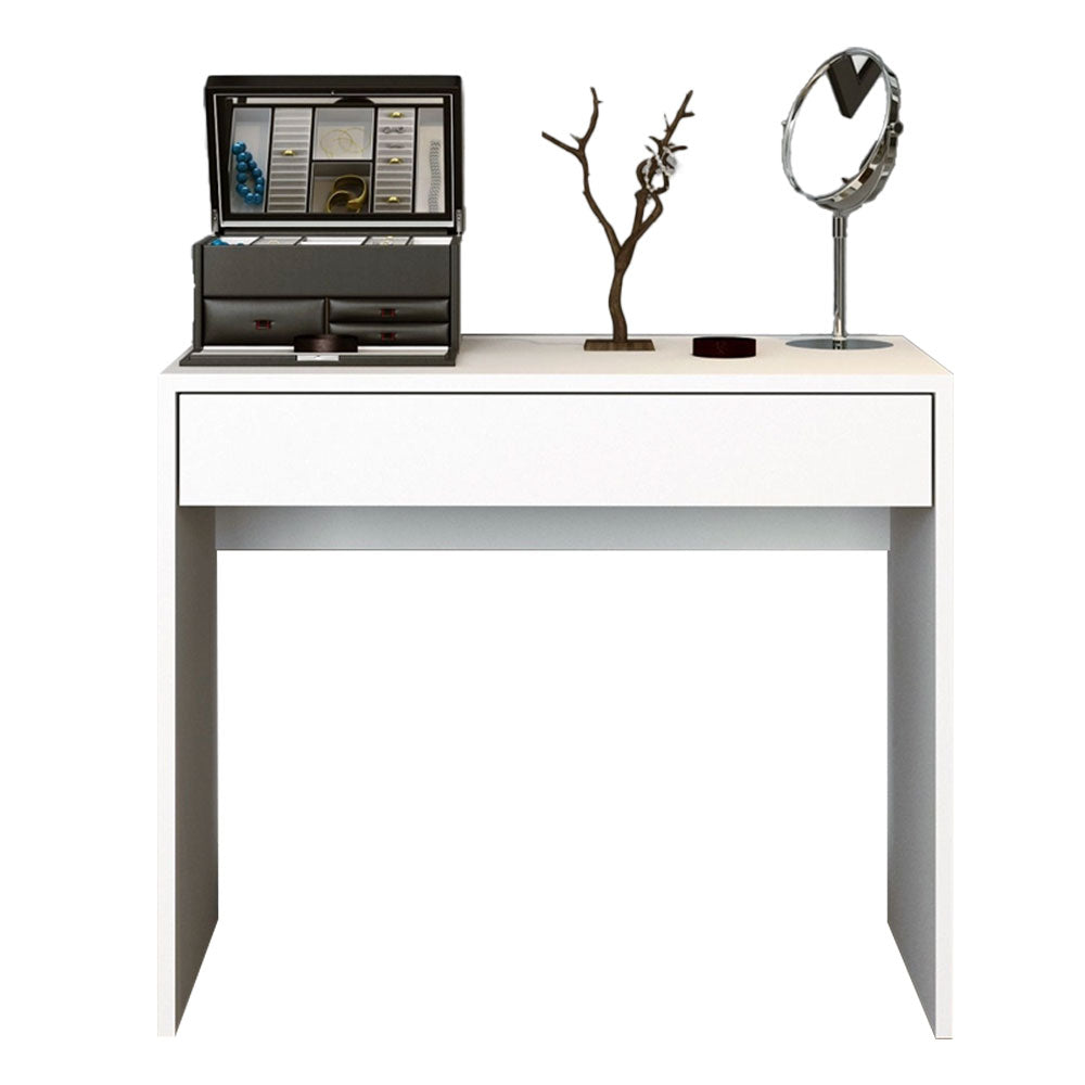 Novella mode make-up table with drawers, white (QM4-121)