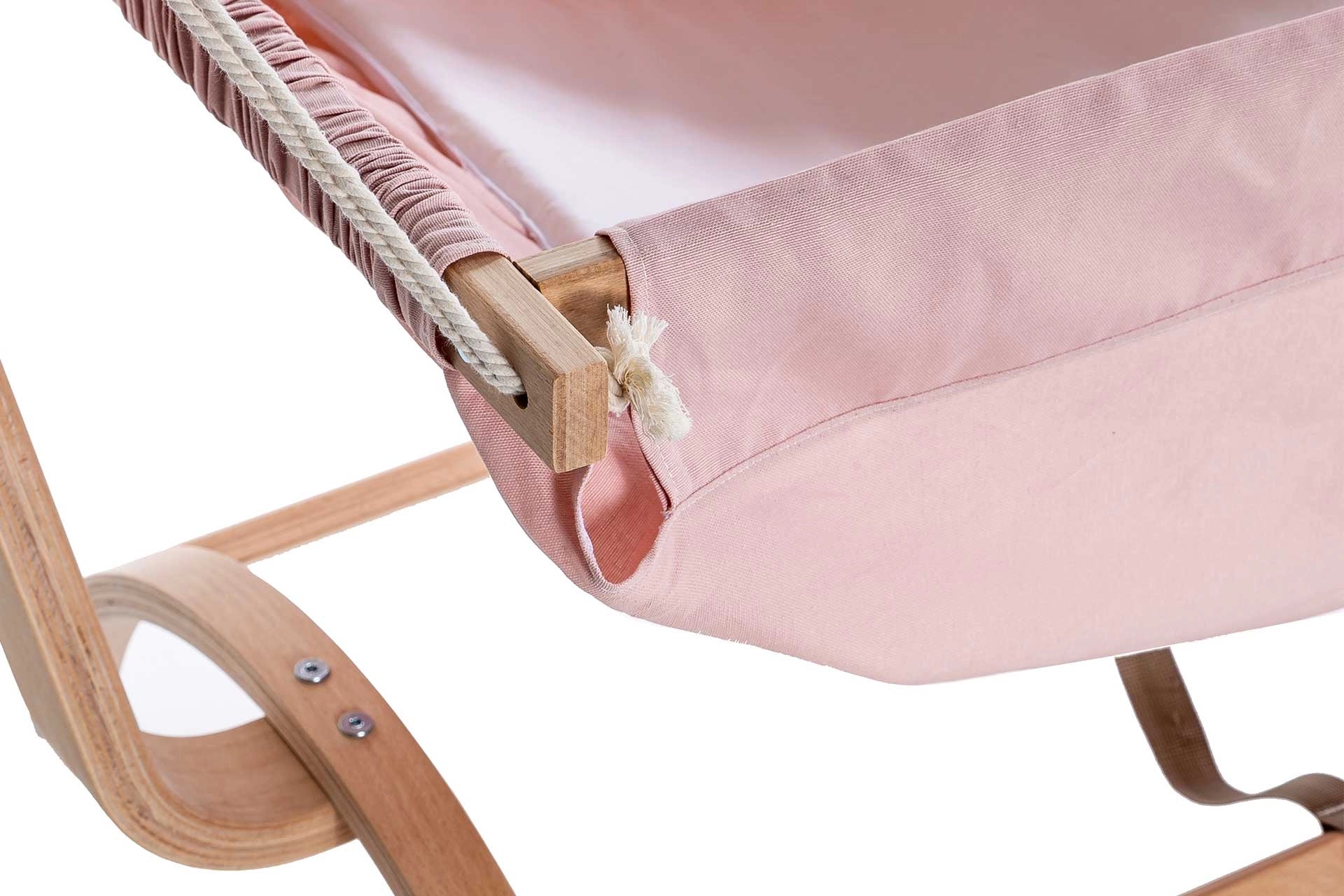 Babycom luxery hammock cradle, pink, 70X46 (BB4-159) made in eu