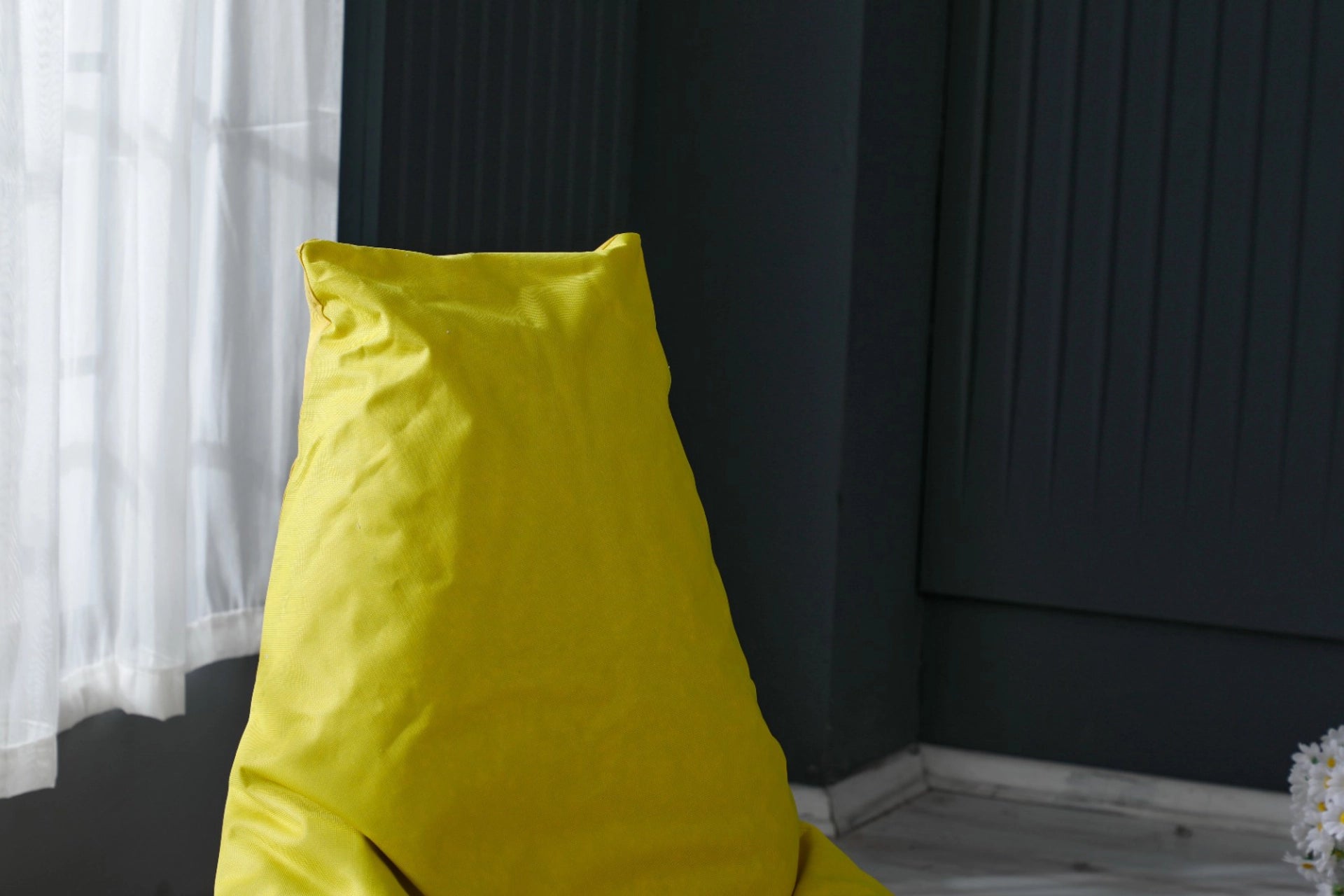 Bean bag sofa, yellow (ic4-859)