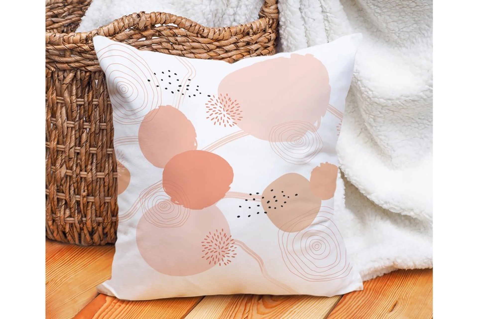 Carnival home double sided white floor colored spots printed kilns cover (KQ3-7169)