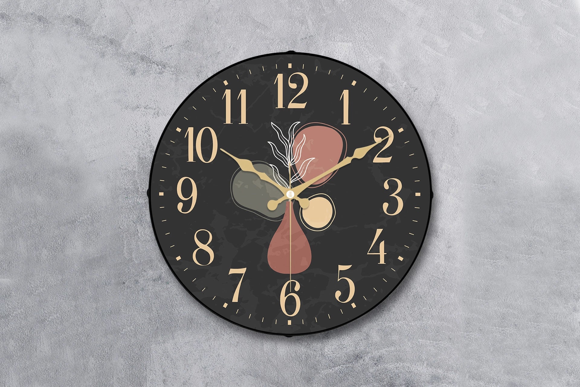 Decorative wall clock, 31 (HJ4-159)
