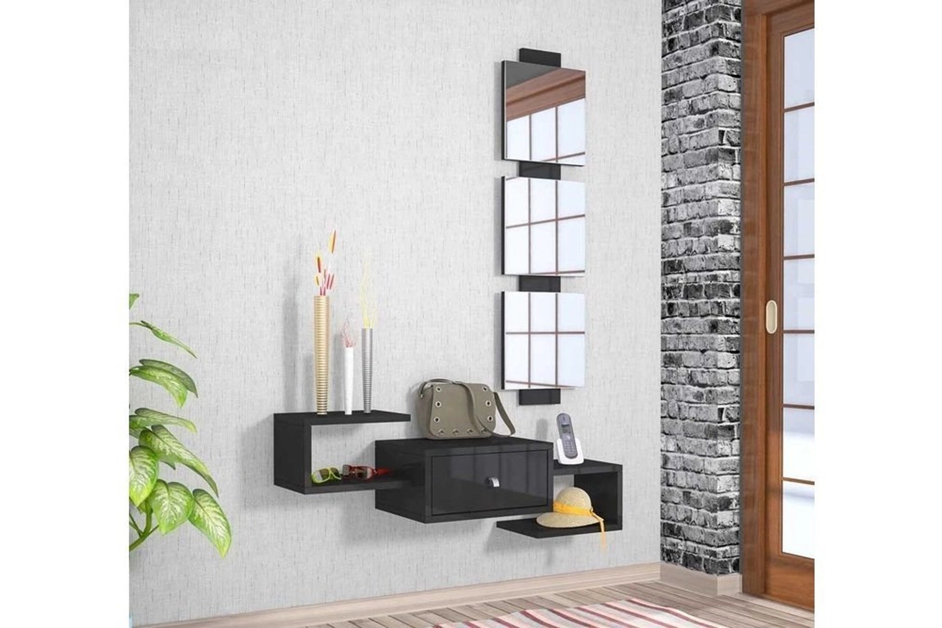 Dorado dresser, mirror, black (MG3-2656) / Made in Eu