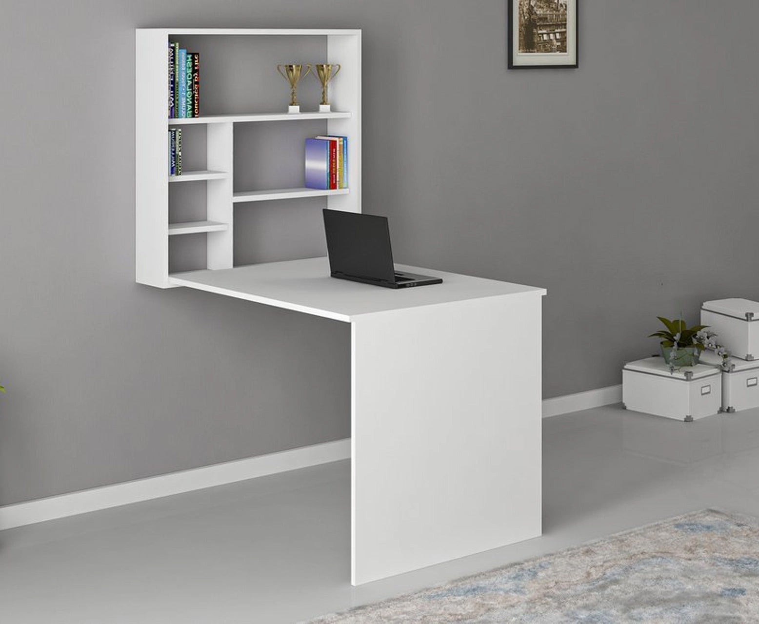 Study and computer desk white (TT3-160)