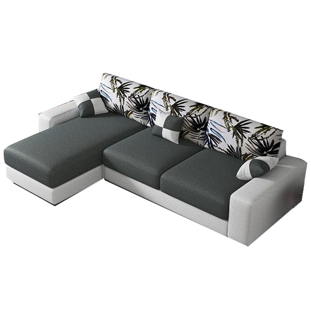 Sofa set 3 seater + ottoman