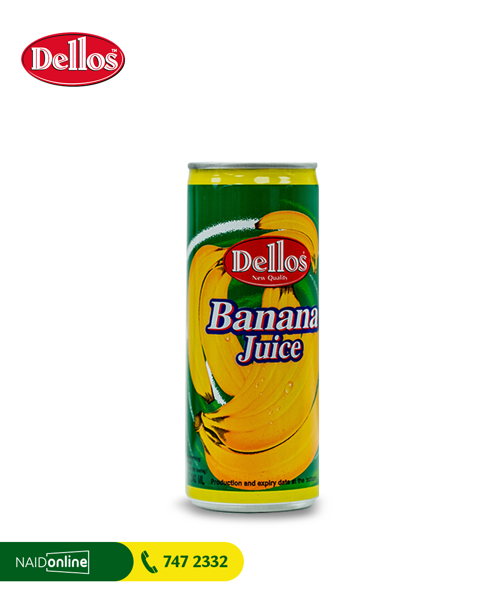 DELLOS Banana Juice Drink 240ml