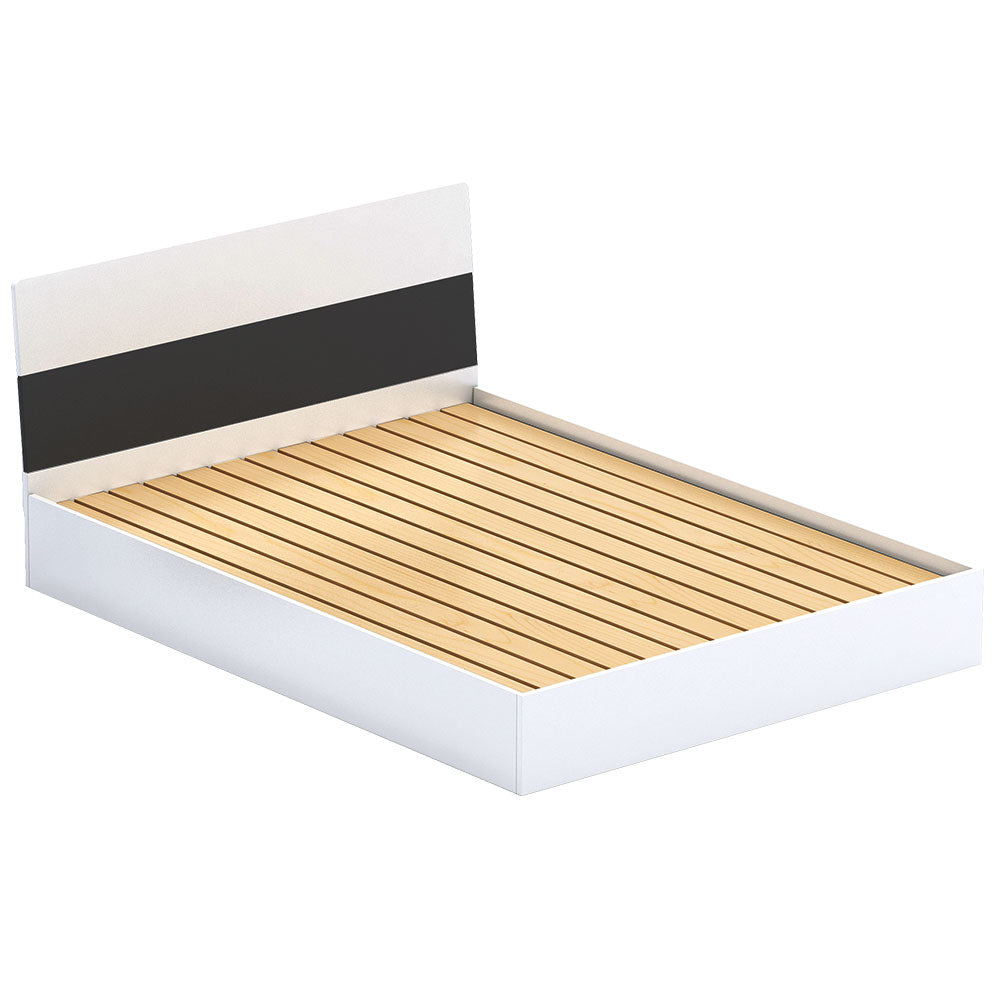 KA01 Bed pure white king (180*200*85)