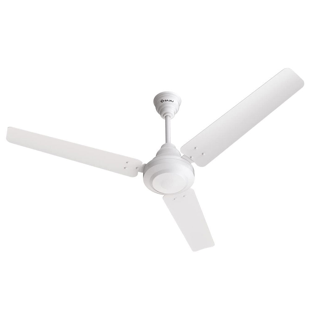 BAJAJ GLOSSY WHITE CEILING FAN 1200MM - ENERGOS 26-48'' (130049)