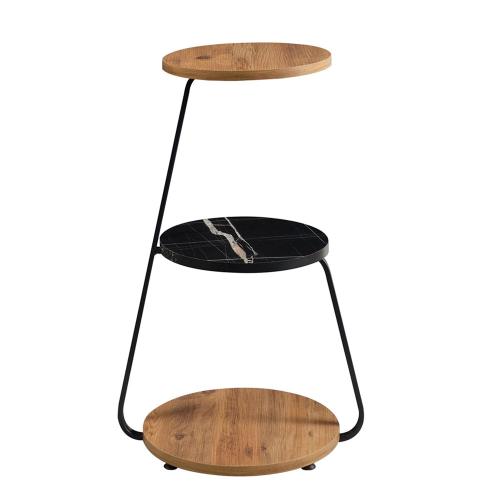 Decorative metal side table, round (JF3-610)