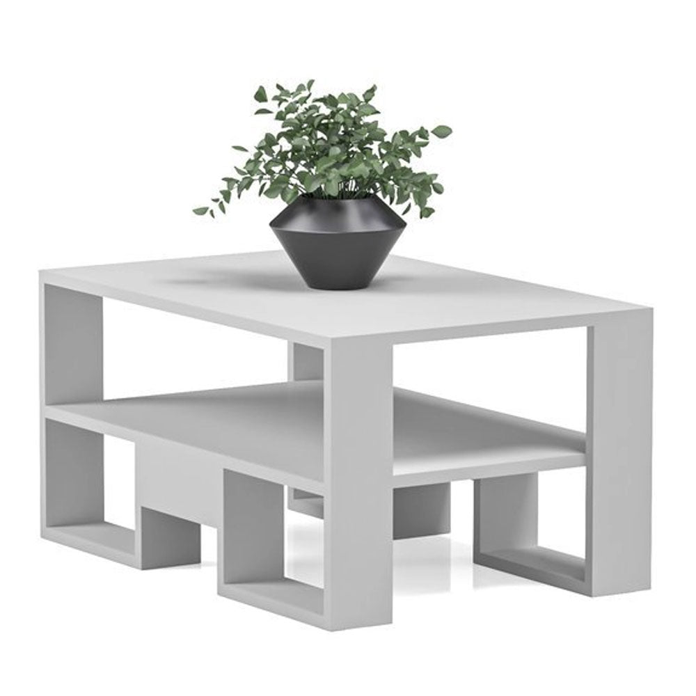 Evdemo miray coffee table, white (EV4-1474)