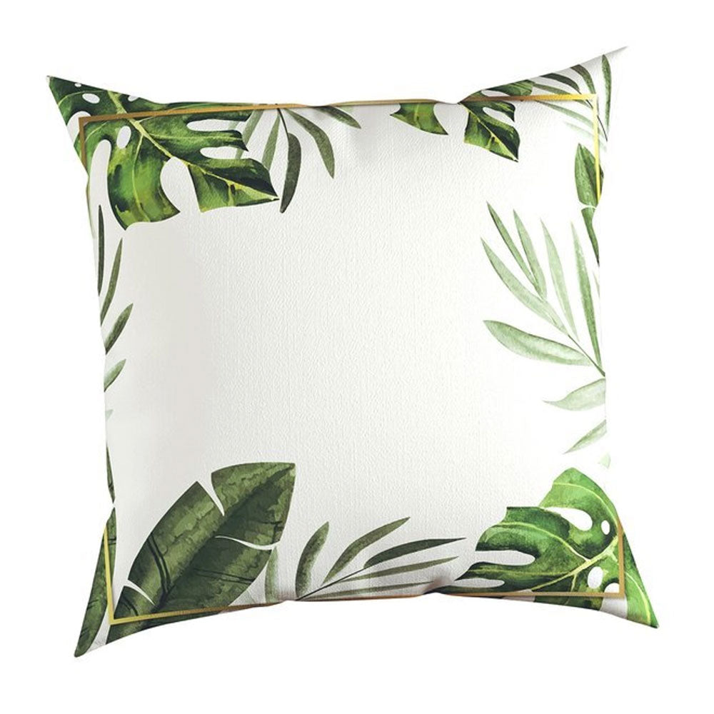 Carnival home double sided tropical leaf printed kirln cover (KQ3-7064)