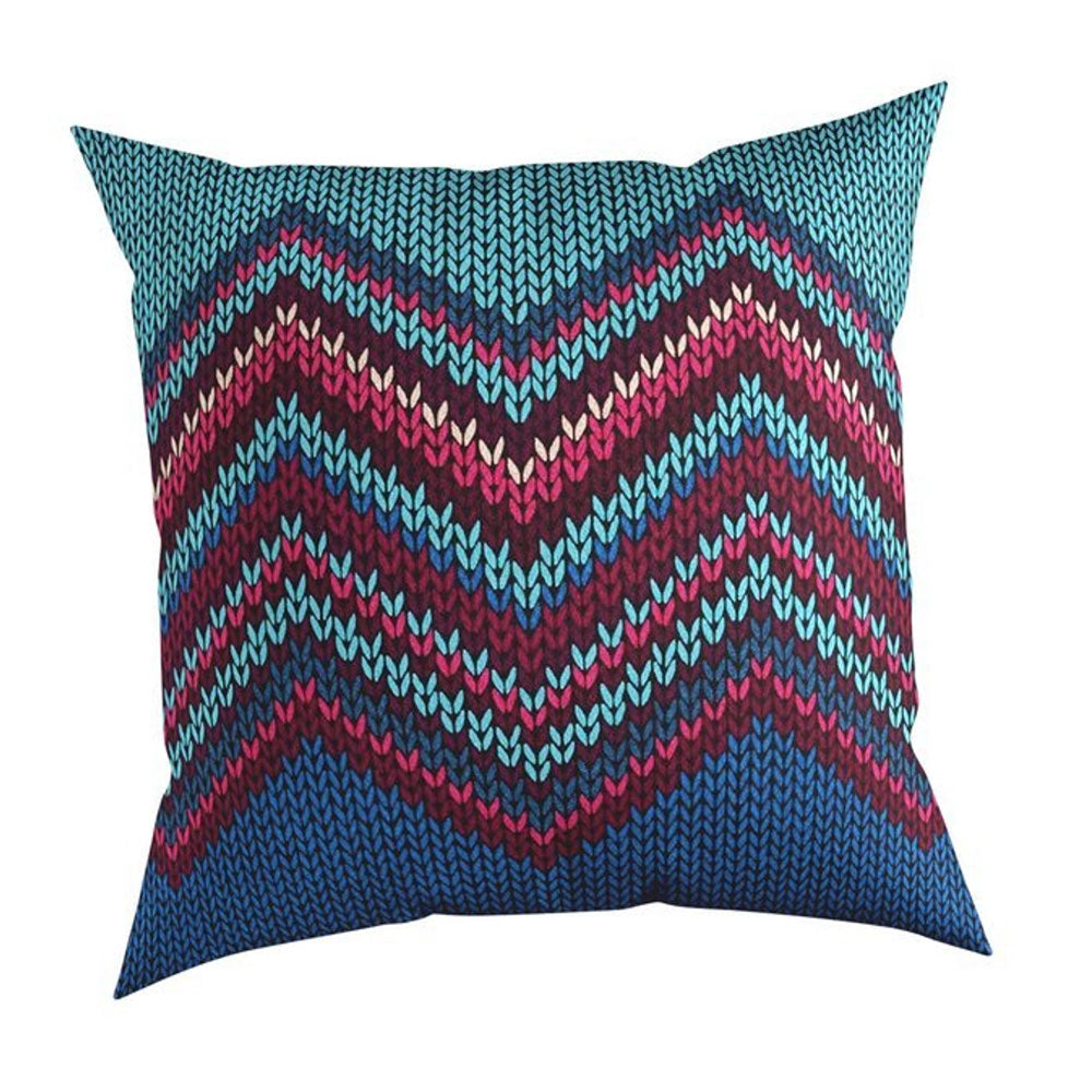 Carnival home double sided color ethnic lines printed kirlness cover (KQ3-7067)