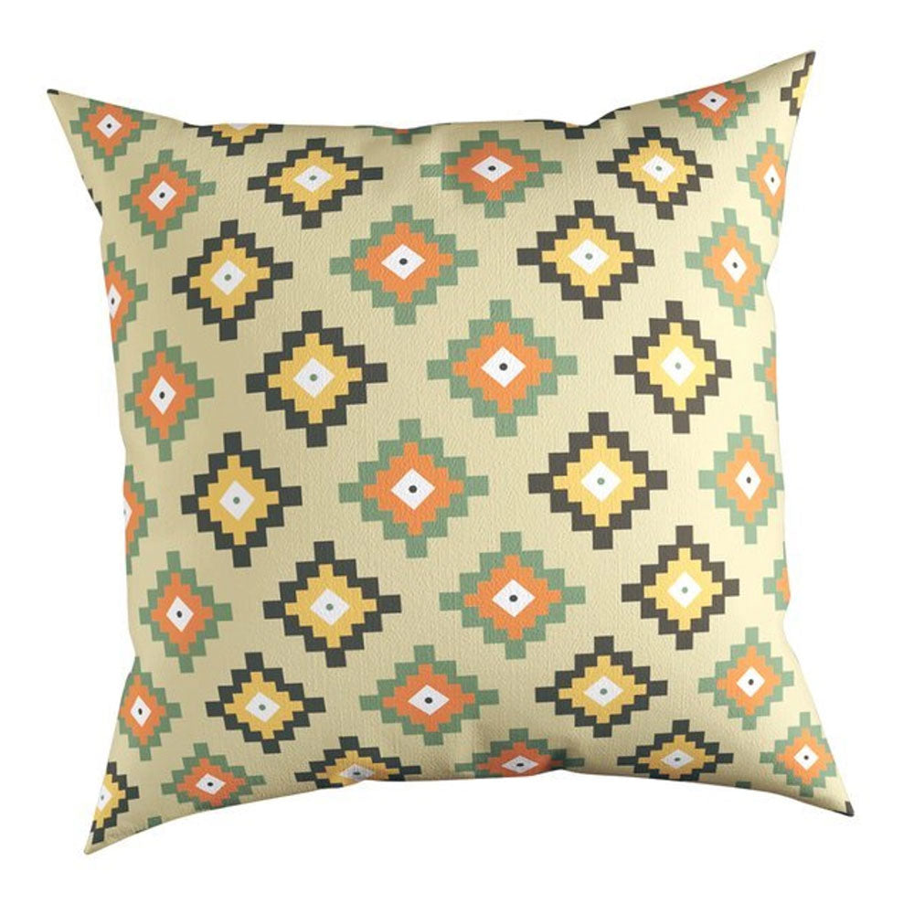 Carnival Home double sided beige floor ethnic pattern printed kirlent cover (KQ3-7086)