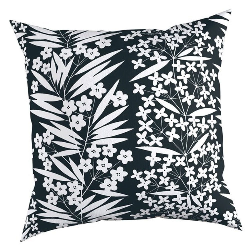 Carnival home double sided black and white flowers printed kirlent cover (KQ3-7116)