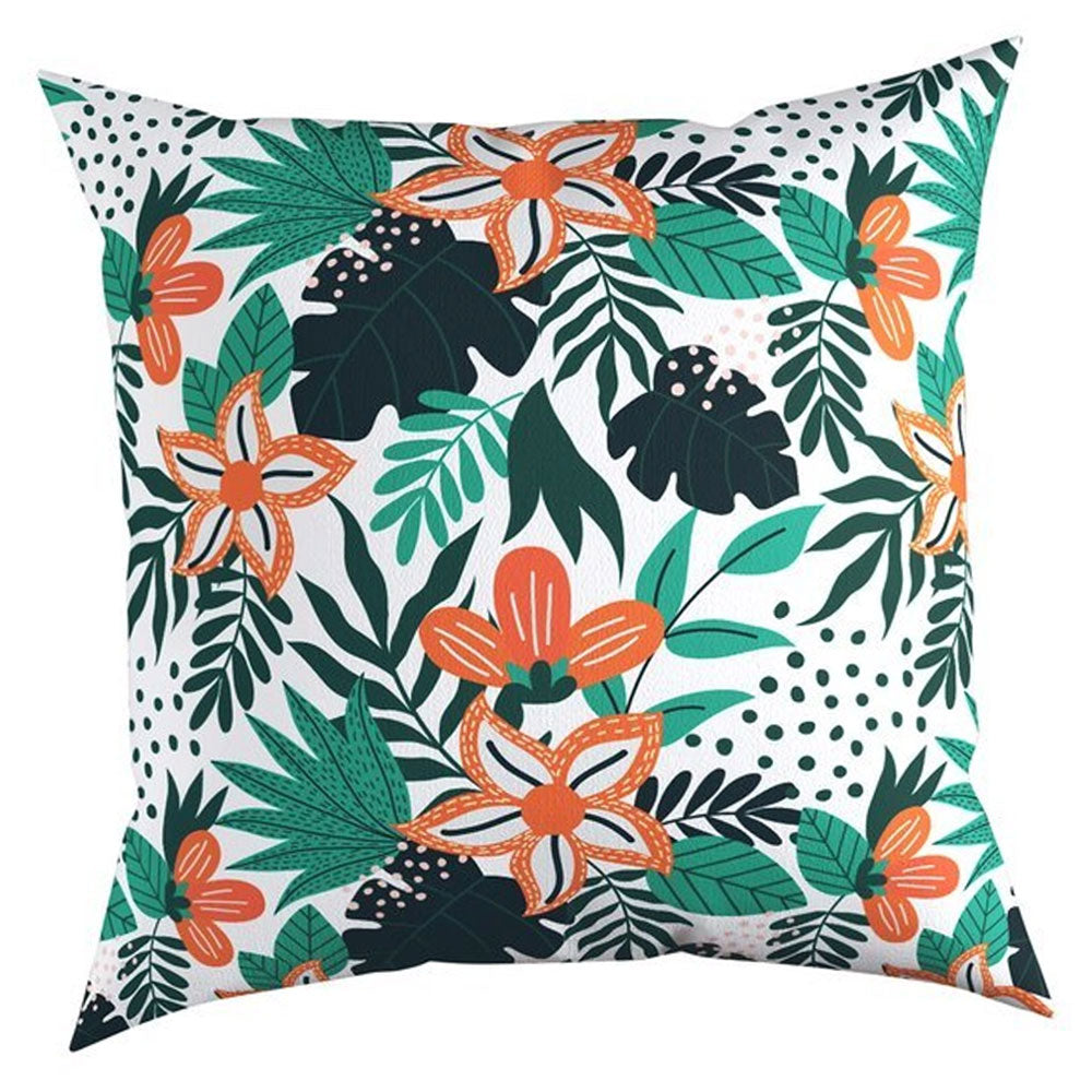 Carnival home double sided black pool colorful flowers printed cushion cover (KQ3-7211)