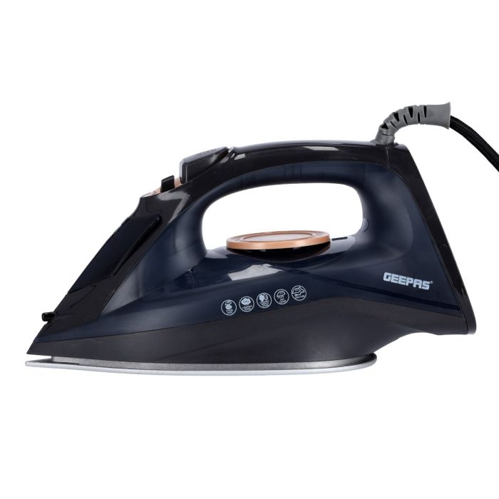 GEEPAS Ceramic Steam Iron 2400W White GSI770N