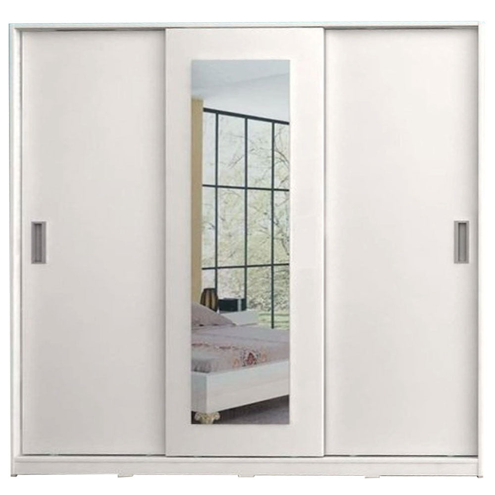 Mirrored wardrobe, 3 doors with sliding (MF5-134)  / made in eu