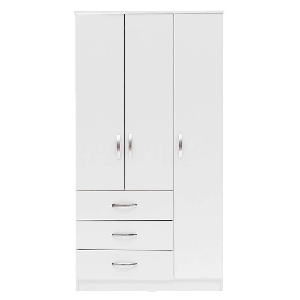 Wardrobe , 3 doors with 3 drawers (MF5-132) / made in eu