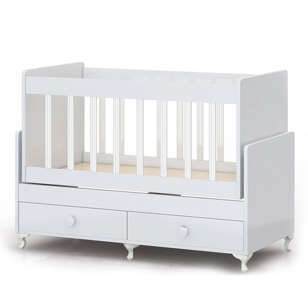 Baby bed rocking cradle, 60X130 (VR6-106) made in eu