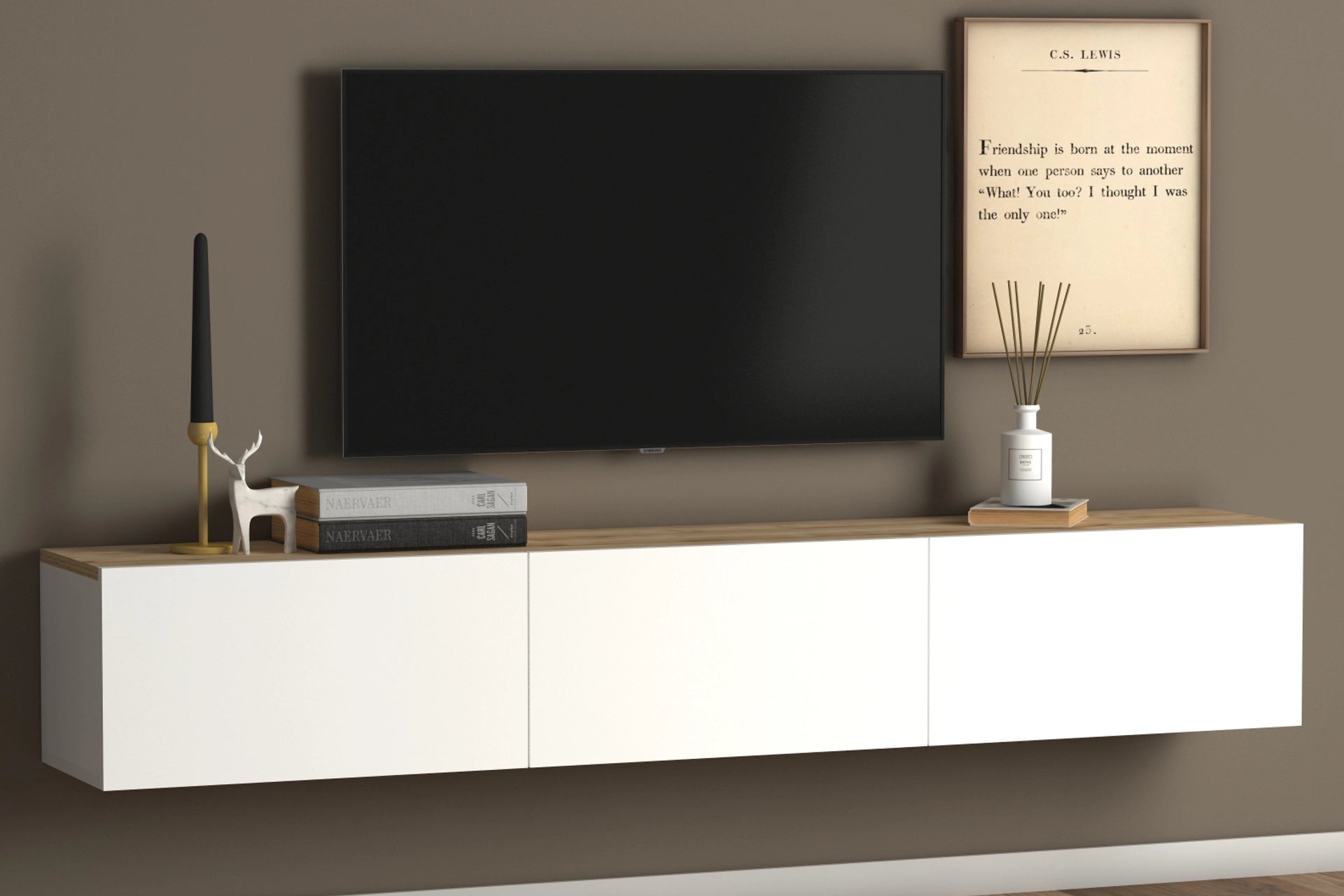 Palm tv unit country (NT3-812) 180 CM  / made in eu