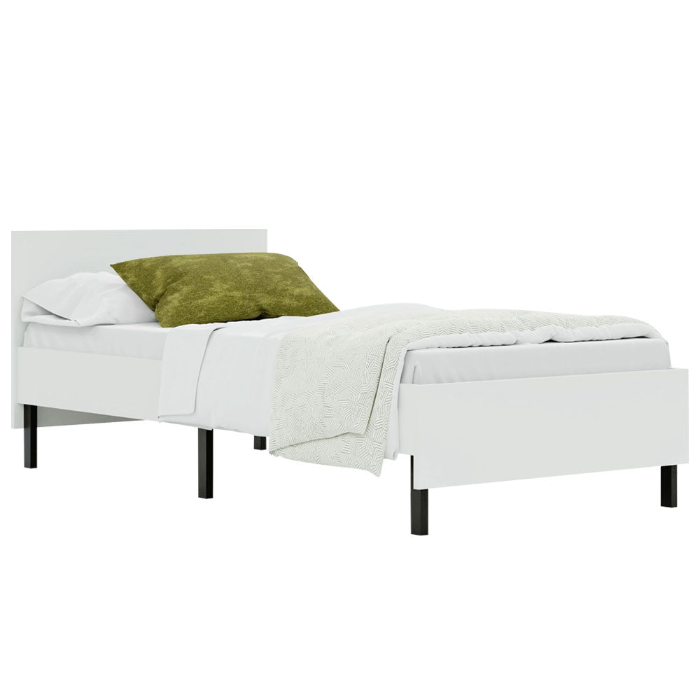 Single bed, white, 90X190 (RC6-120)