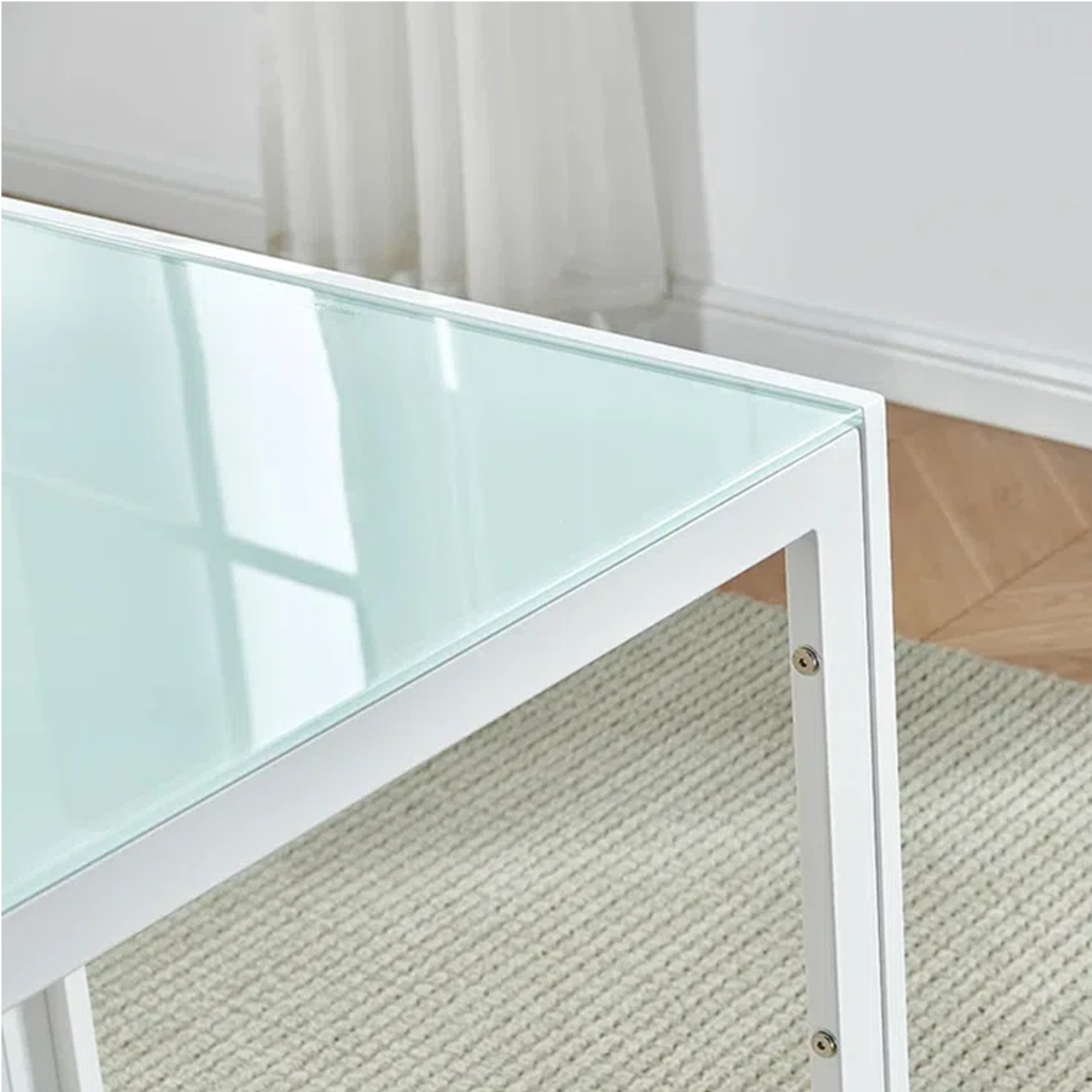 Dining table white - 120x70CM (DA138)