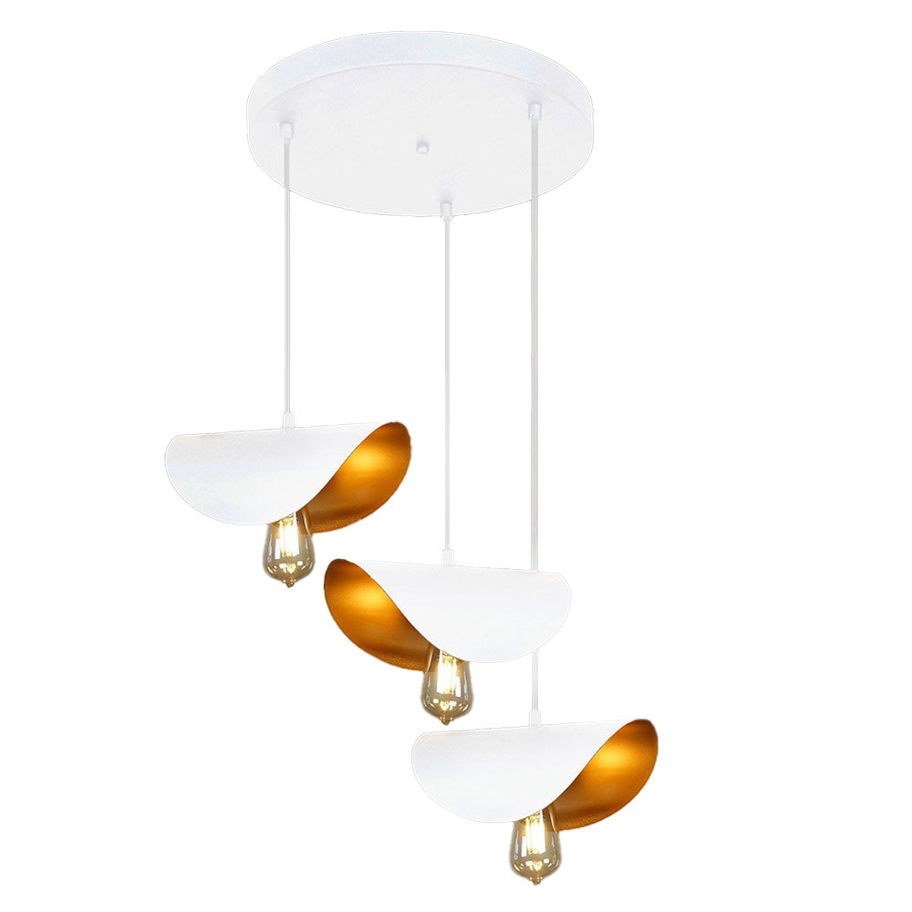 Noonlux bella triple pendant lamp, white - WN6-131